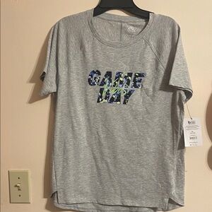 Athletic Works Gray 'Game Day' Tee